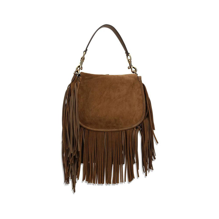 Etro Sample Sale Etro Brown Calf Leather Bos Taurus Shoulder Bag - | Designer outlet