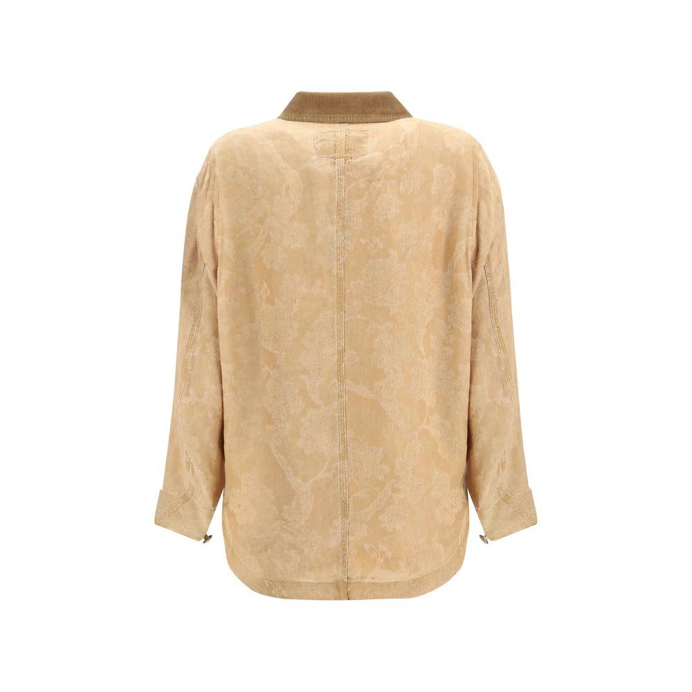 R13 Sample Sale R13 Orange Linen Coat - | Designer outlet