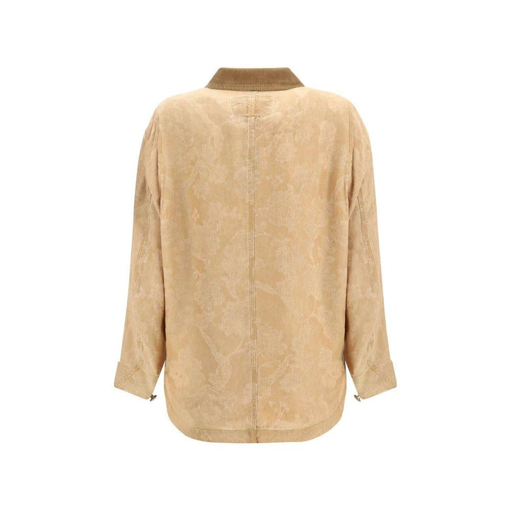 R13 Sample Sale R13 Orange Linen Coat - | Designer outlet