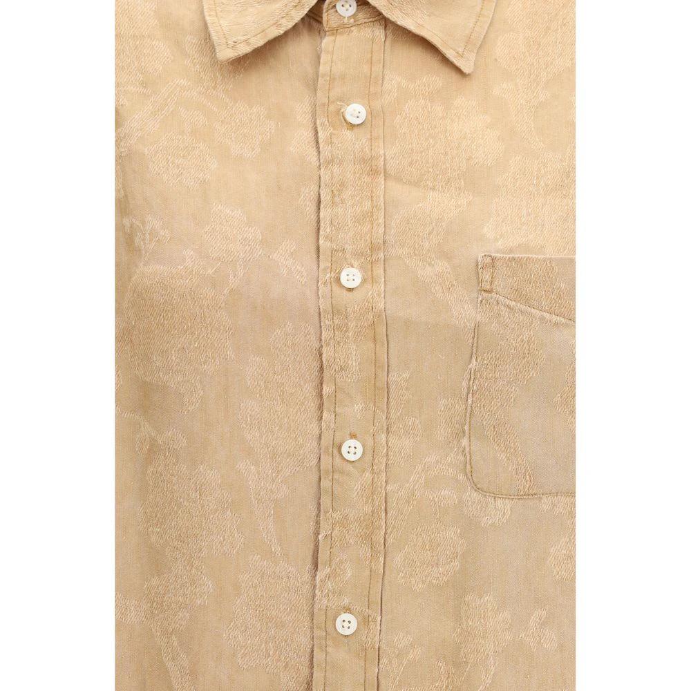 R13 Sample Sale R13 Orange Viscose Shirt - | Designer outlet