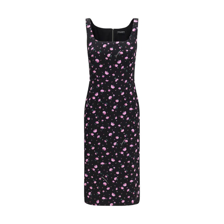 Dolce & Gabbana Multicolor Silk Casual Dress