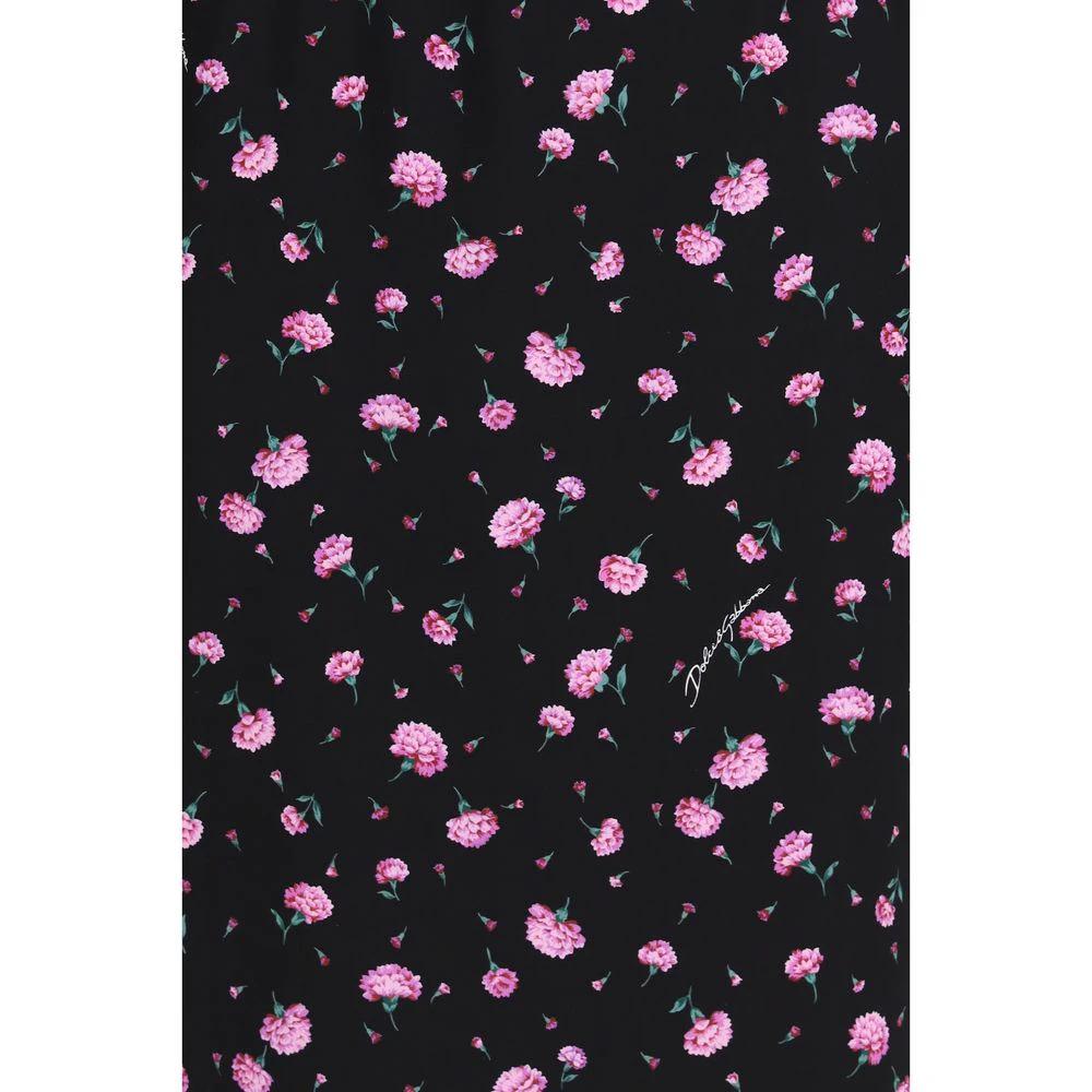 Dolce & Gabbana Multicolor Silk Casual Dress