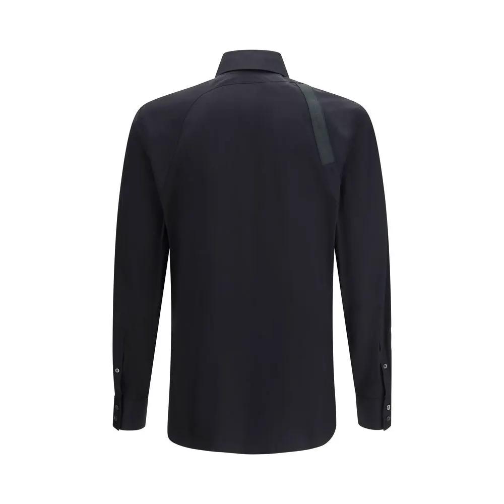 Alexander McQueen Sample Sale | Alexander McQueen Black Cotton Dress Shirt - | Designer outlet
