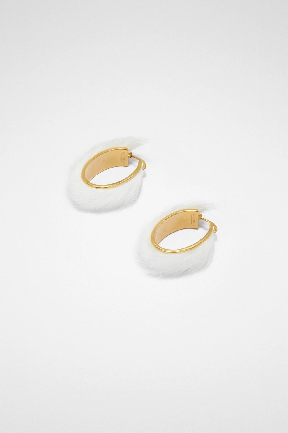 Jil Sander Sample Sale Jil Sander Gold Fibres Earrings - | Designer outlet