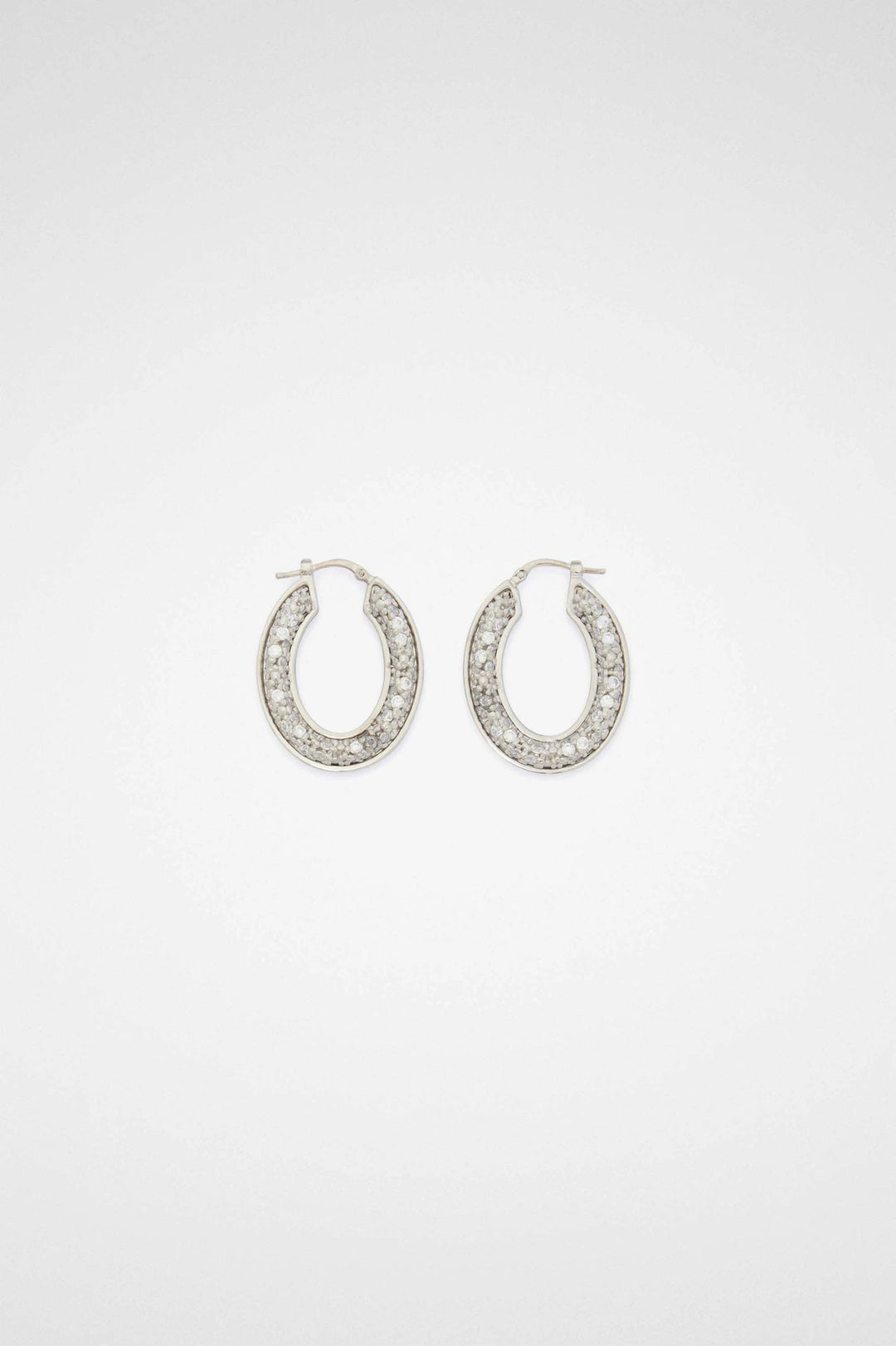 Jil Sander Sample Sale Jil Sander Silver Fibres Earrings - | Designer outlet