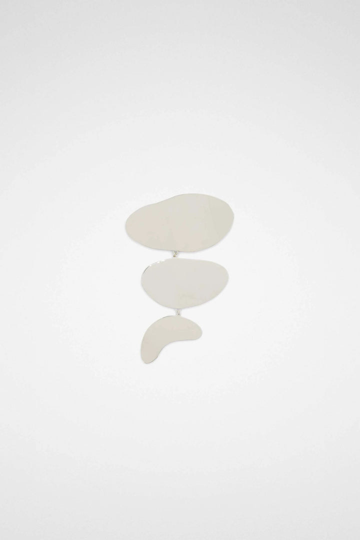 Jil Sander Sample Sale Jil Sander Silver Fibres Broch - | Designer outlet