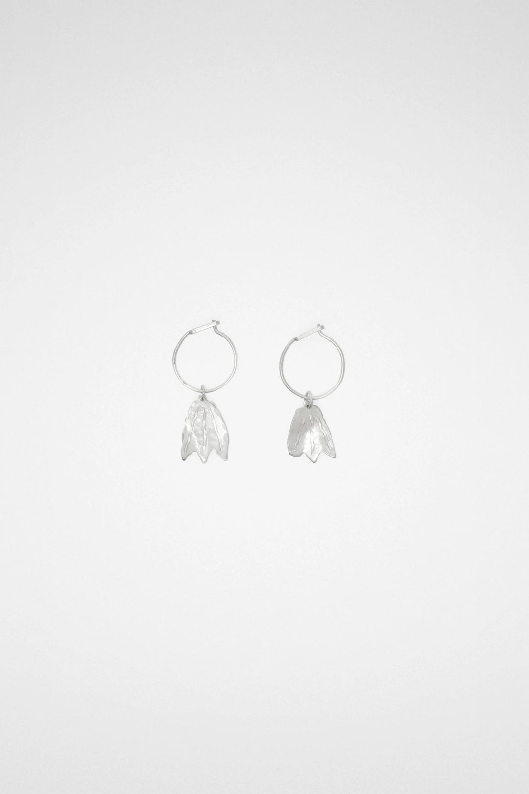 Jil Sander Sample Sale Jil Sander Silver Fibres Earrings - | Designer outlet