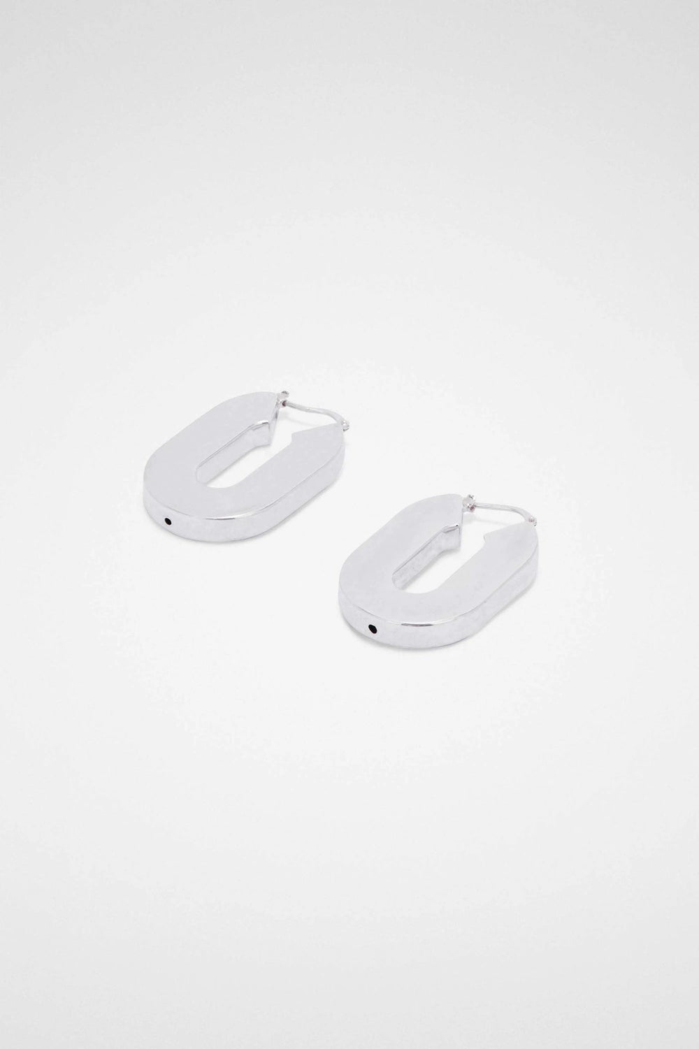 Jil Sander Sample Sale Jil Sander Silver Fibres Earrings - | Designer outlet