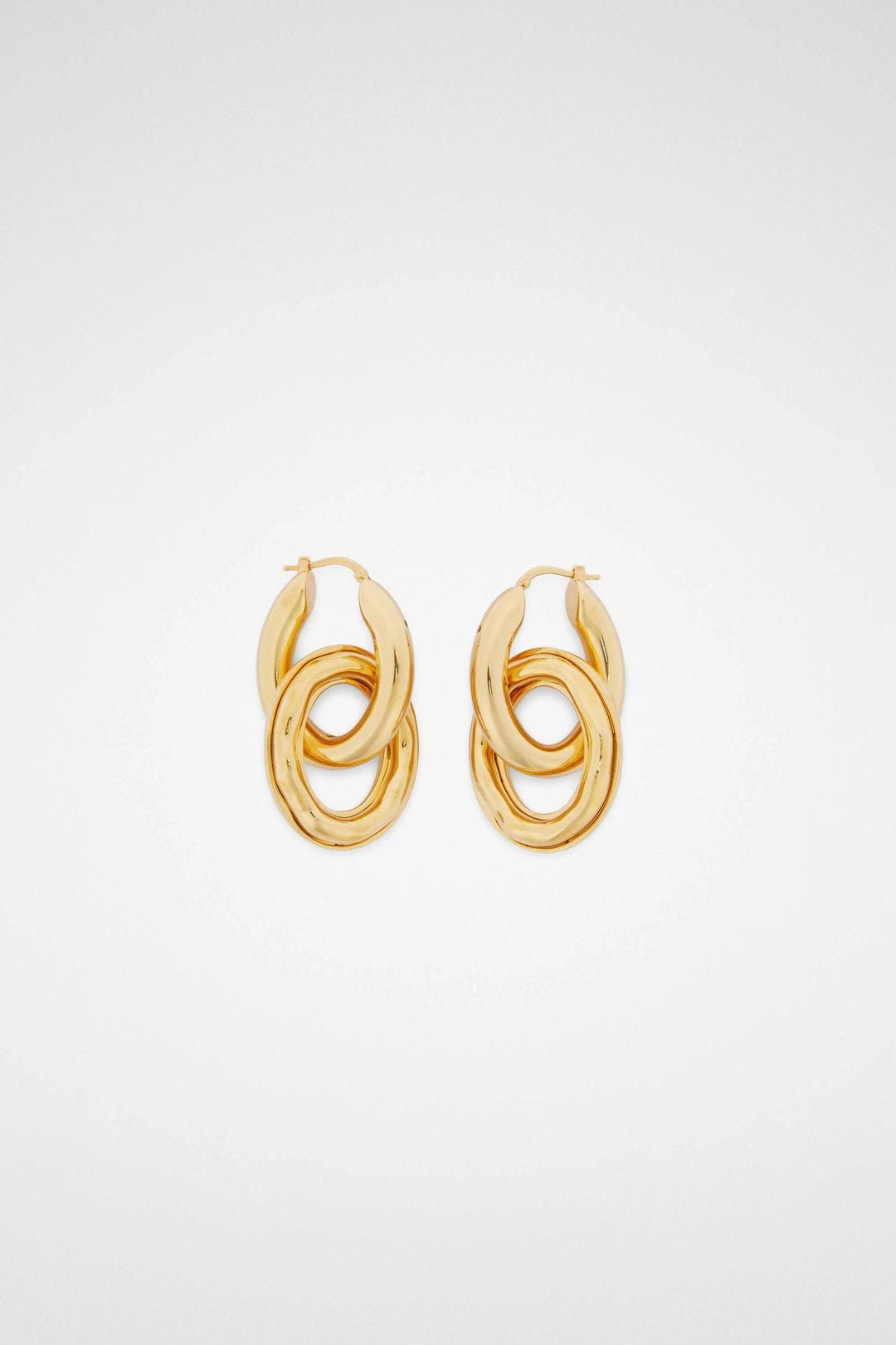 Jil Sander Sample Sale Jil Sander Gold Fibres Earrings - | Designer outlet
