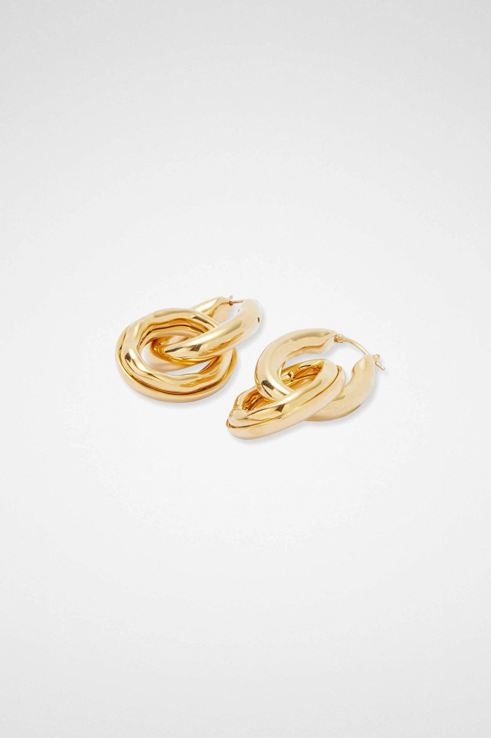 Jil Sander Sample Sale Jil Sander Gold Fibres Earrings - | Designer outlet