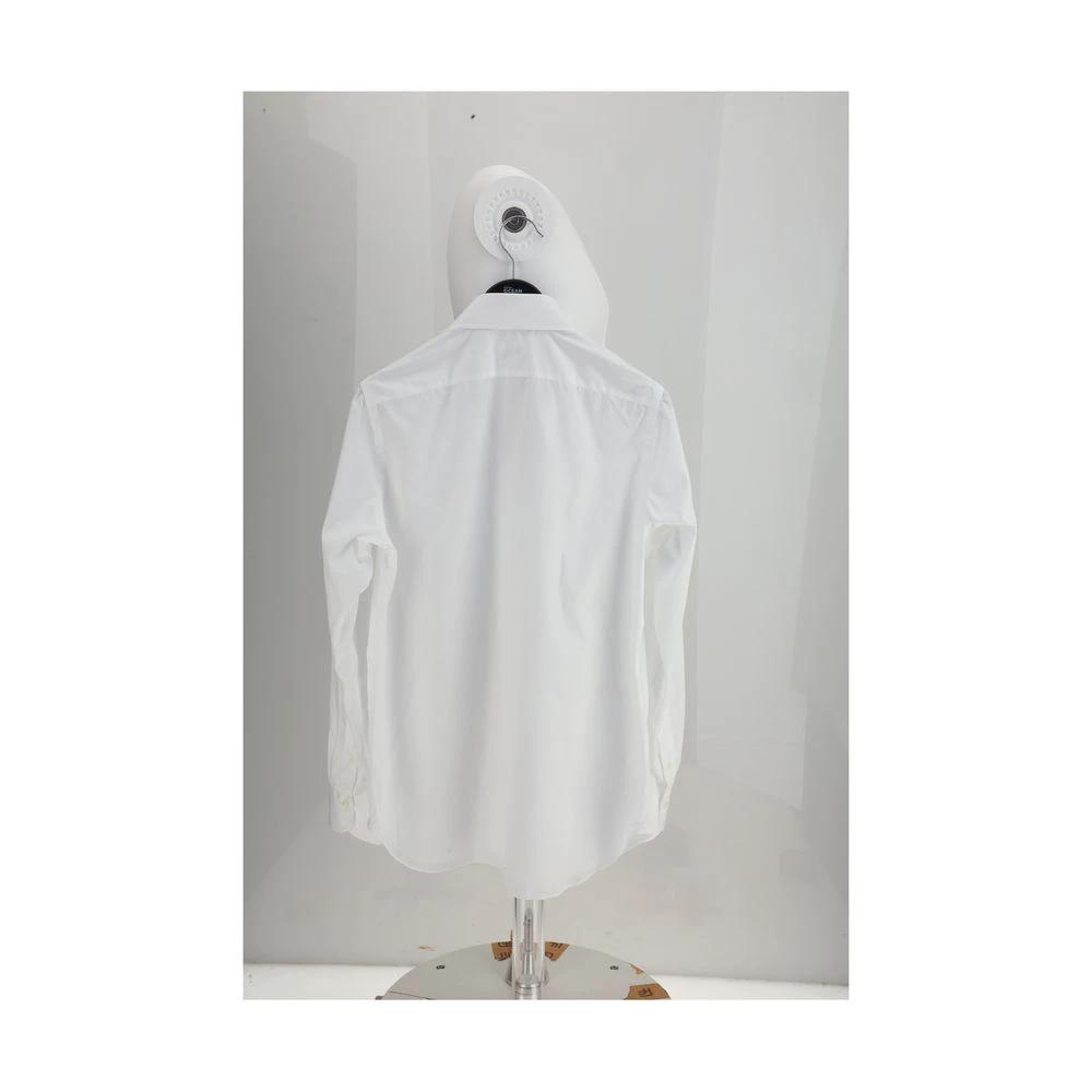Finamore Sample Sale Finamore White Cotton Shirt - | Designer outlet
