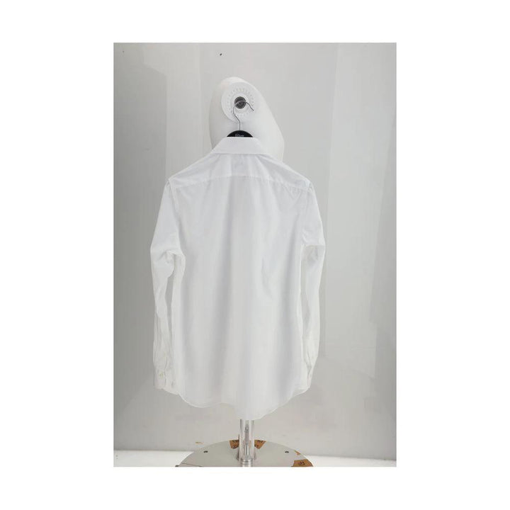 Finamore Sample Sale Finamore White Cotton Shirt - | Designer outlet