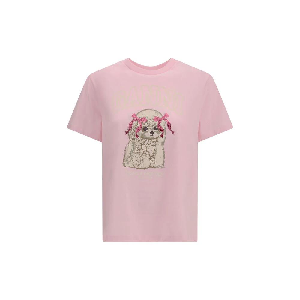 Ganni Sample Sale Ganni Multicolor Cotton T-Shirt - | Designer outlet