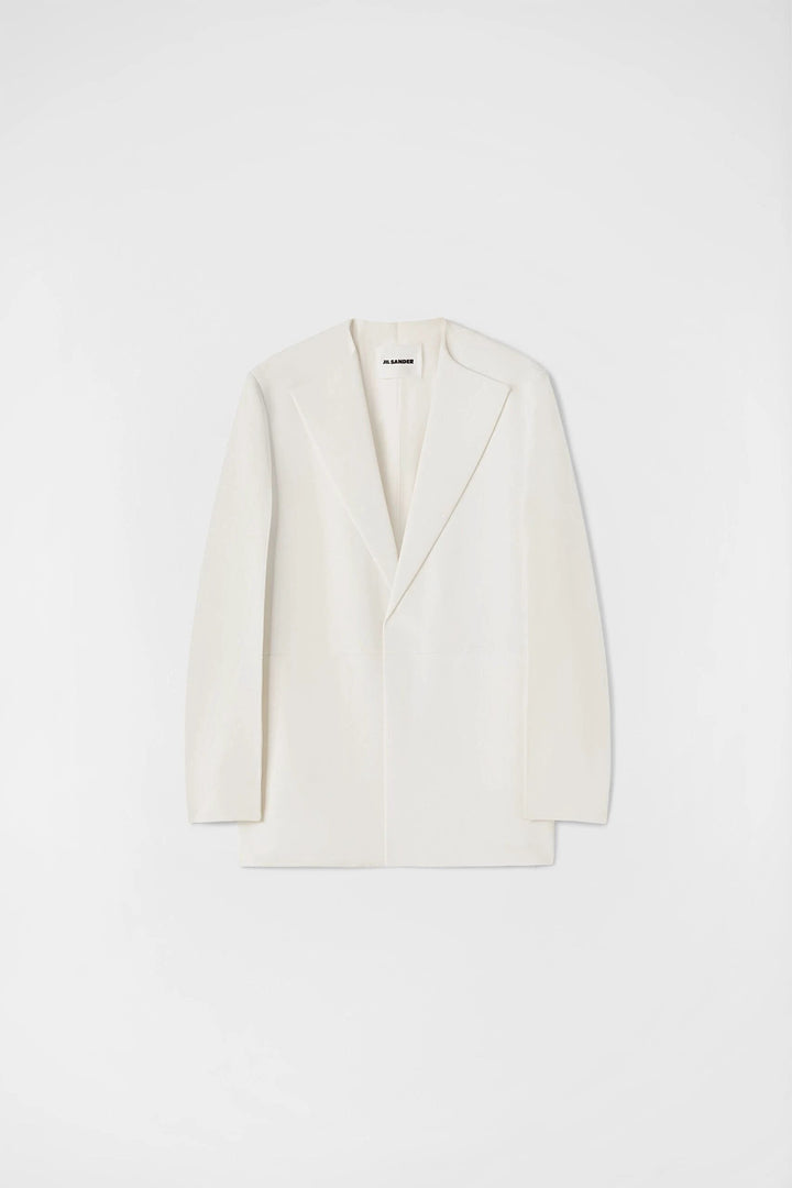 Jil Sander Sample Sale Jil Sander Beige Fibres Coat - | Designer outlet