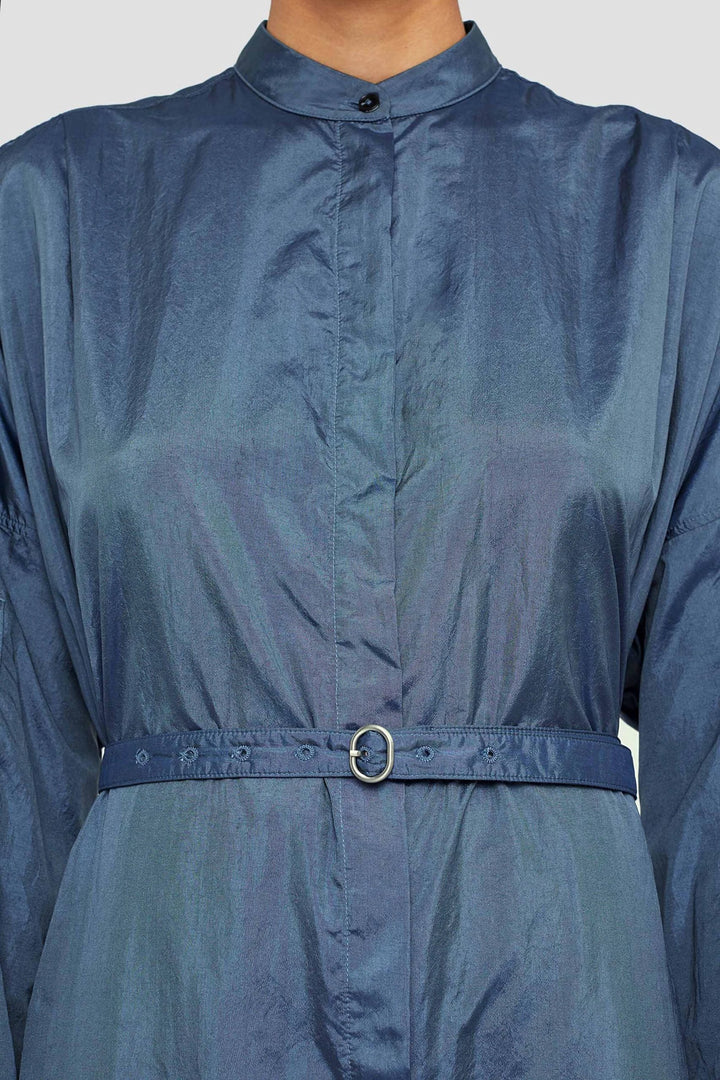 Jil Sander Sample Sale Jil Sander Blue Fibres Casual Dress - | Designer outlet