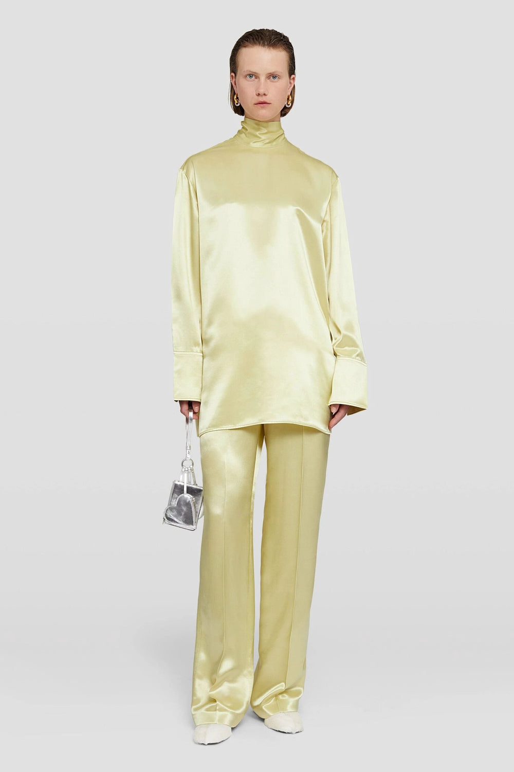 Jil Sander Sample Sale Jil Sander Green Fibres Tank Tops - | Designer outlet