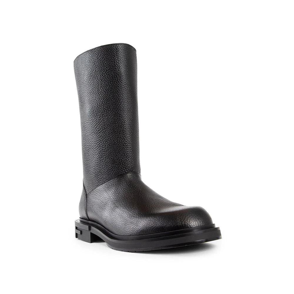 Fendi Sample Sale Fendi Black Calfskin Boots - | Designer outlet