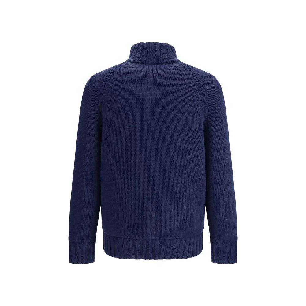 Brunello Cucinelli Sample Sale Brunello Cucinelli Blue Cashmere Coat - | Designer outlet