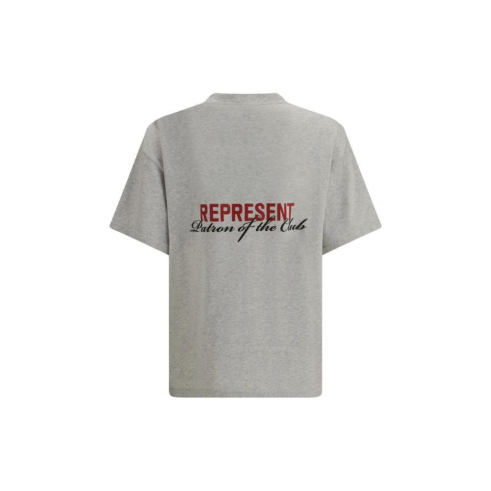 Represent Sample Sale Represent Gray Cotton T-Shirt - | Designer outlet