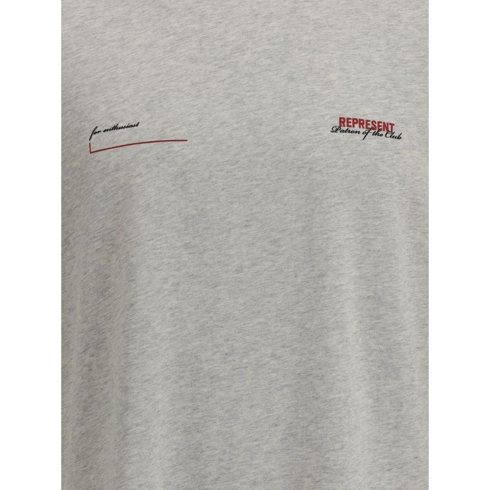 Represent Sample Sale Represent Gray Cotton T-Shirt - | Designer outlet