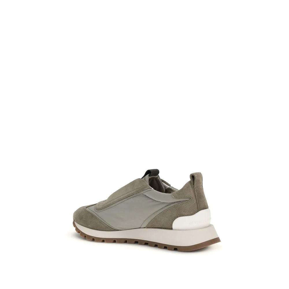 Brunello Cucinelli Sample Sale Brunello Cucinelli Bicolor Polyester Sneakers - | Designer outlet