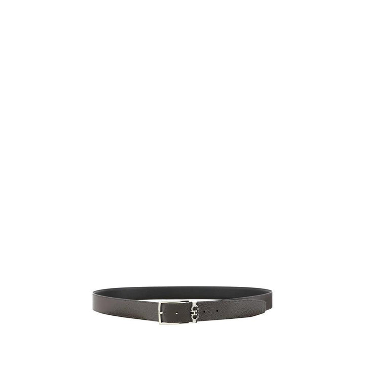 Ferragamo Sample Sale Ferragamo Black Calf Leather Bos Taurus Regular Belt - | Designer outlet