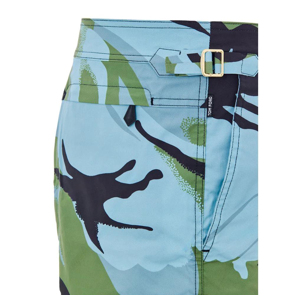 Tom Ford Sample Sale Tom Ford Multicolor Polyamide Swim Shorts - | Designer outlet