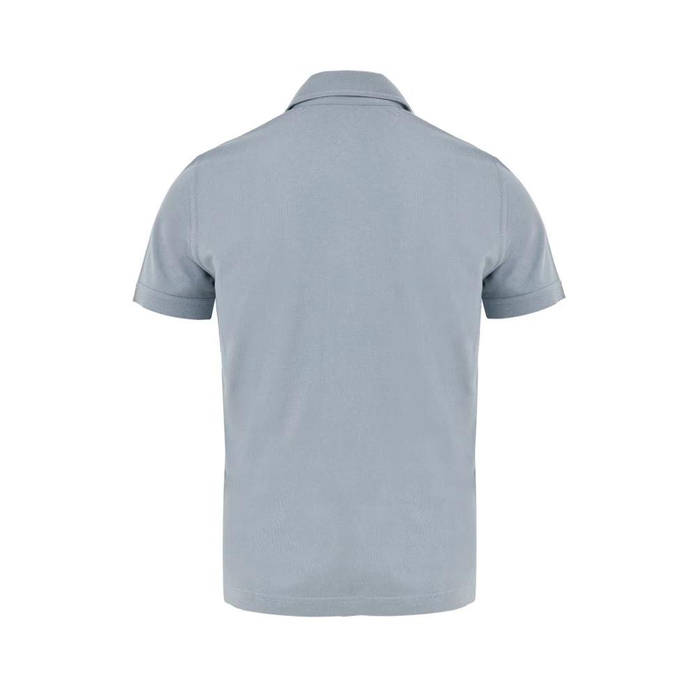 Tom Ford Sample Sale Tom Ford Blue Cotton Polo Shirt - | Designer outlet