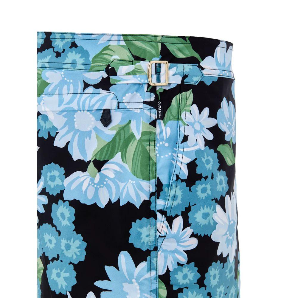 Tom Ford Sample Sale Tom Ford Blue Polyamide Swim Shorts - | Designer outlet