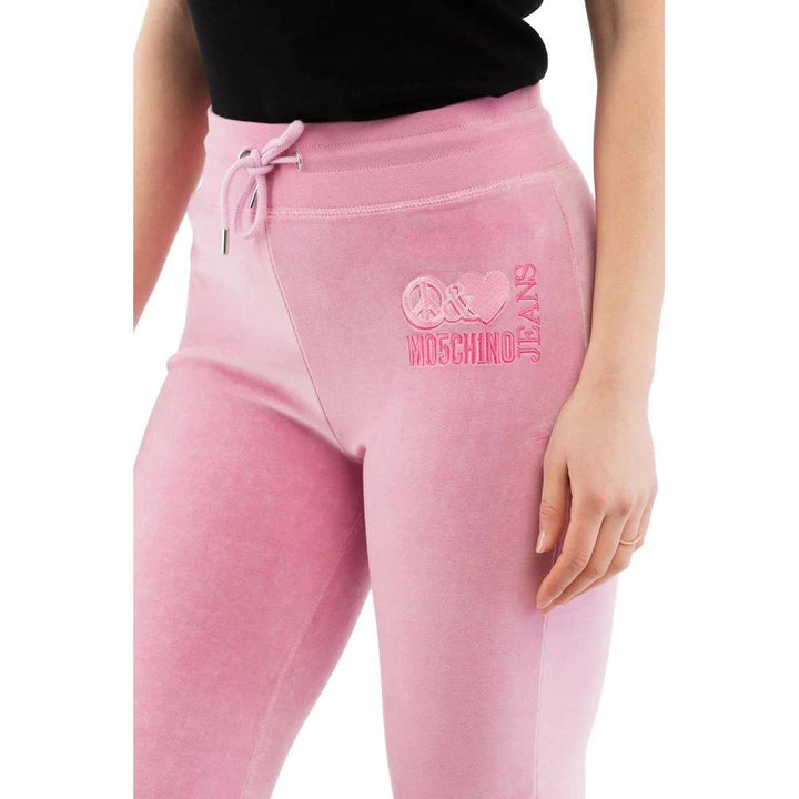 Moschino Multicolor Cotton Casual Pants