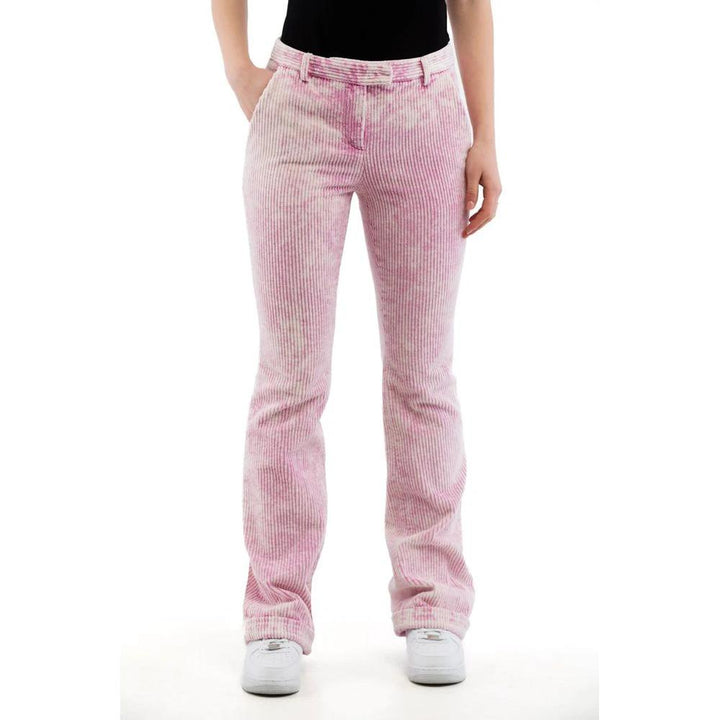 Moschino Multicolor Cotton Casual Pants