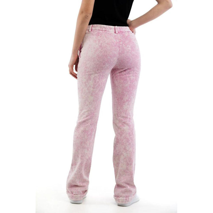 Moschino Multicolor Cotton Casual Pants