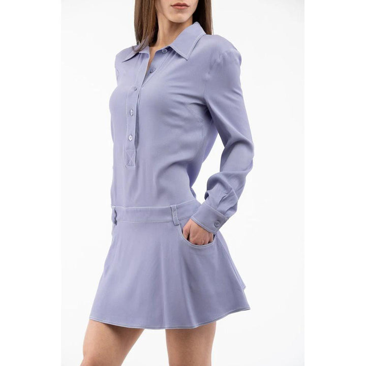 Moschino Multicolor Marabou Casual Dress