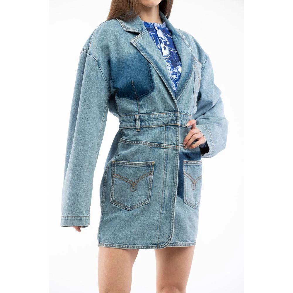 Moschino Multicolor Cotton Denim Jacket