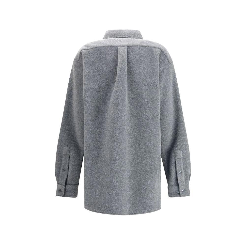 Miu Miu Gray Polyester Shirt