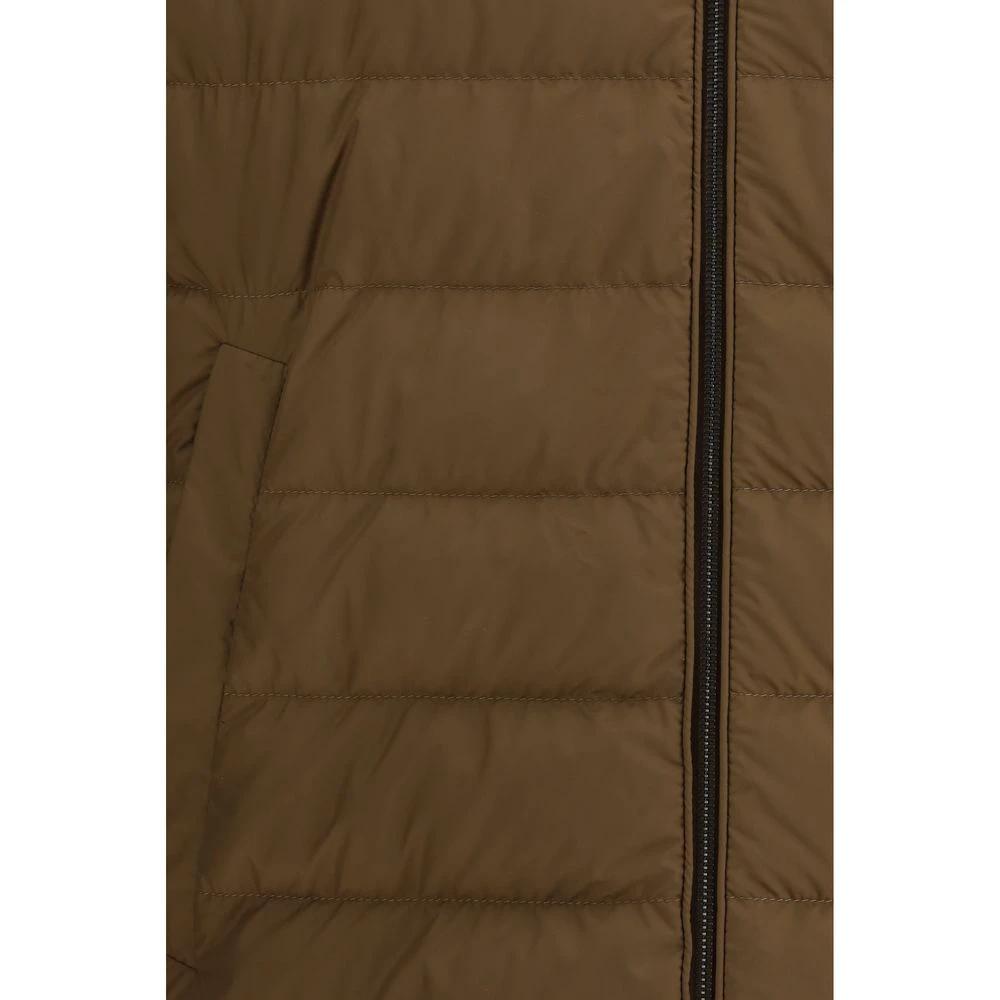 Moncler Brown Polyester Coat