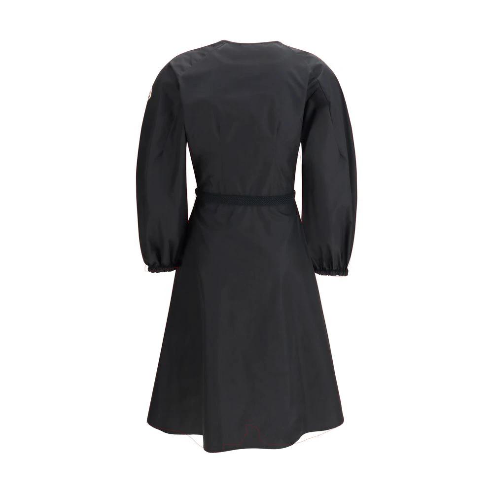 Moncler Black Cotton Casual Dress