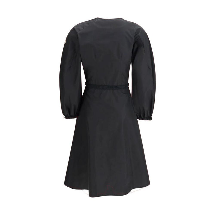 Moncler Black Cotton Casual Dress