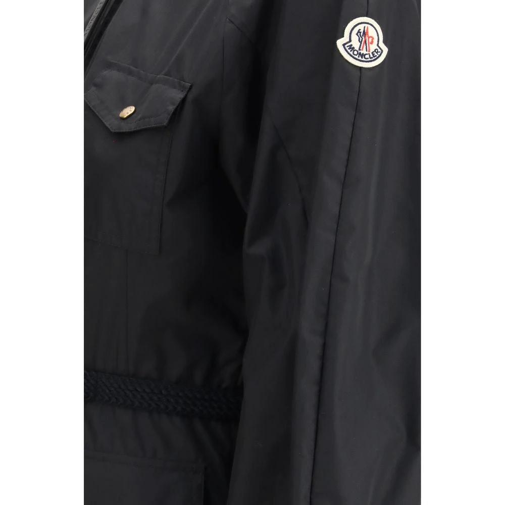 Moncler Black Cotton Casual Dress