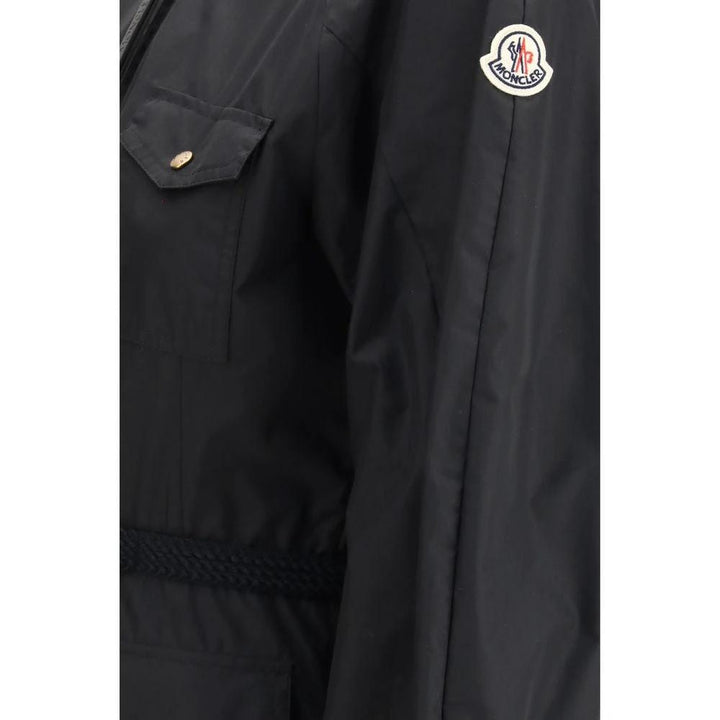 Moncler Black Cotton Casual Dress