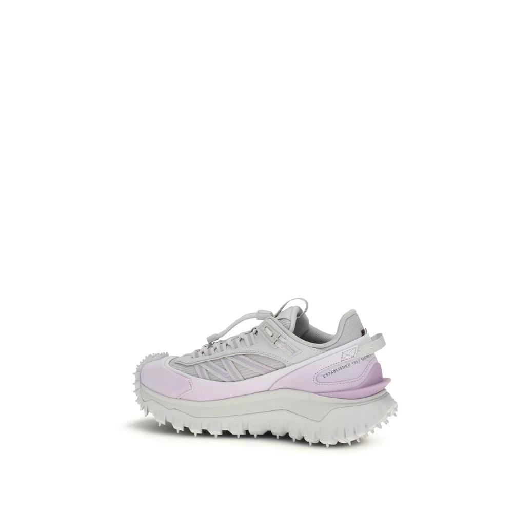 Moncler Purple Polyamide Athletic Sneakers