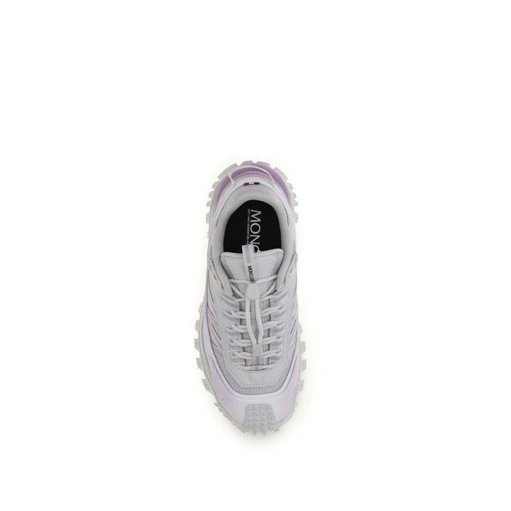 Moncler Purple Polyamide Athletic Sneakers