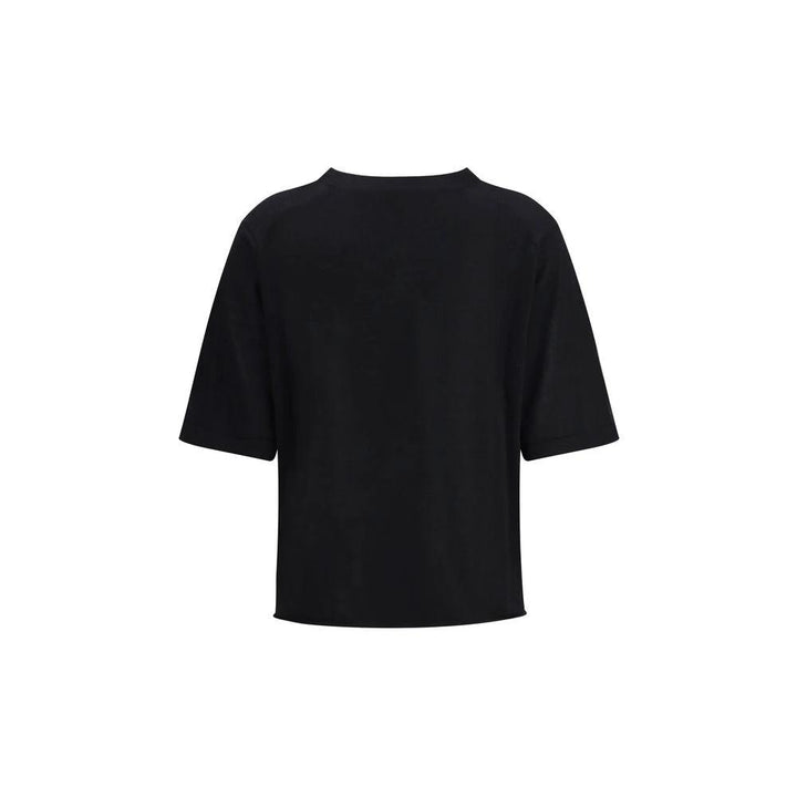 Loulou De Saison Black Cashmere T-Shirt
