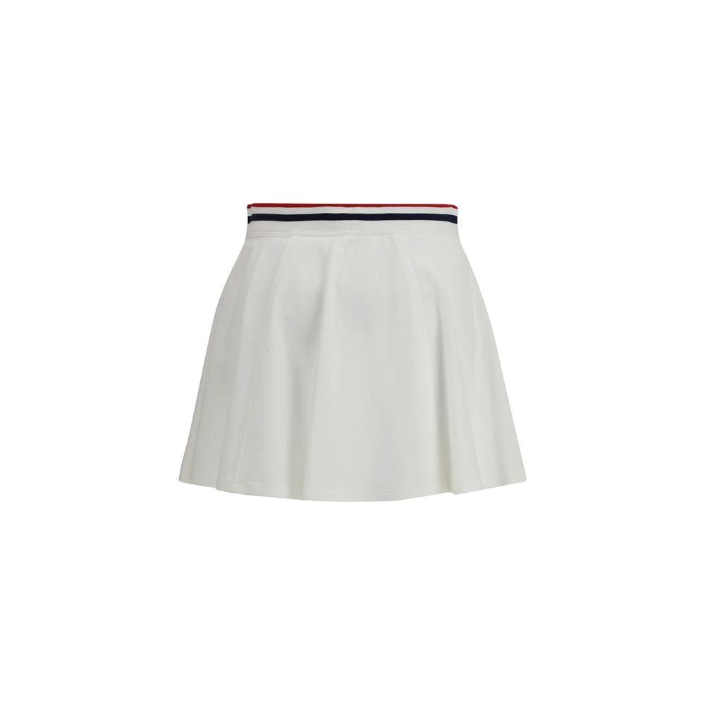 Brunello Cucinelli White Cotton Mini Skirt