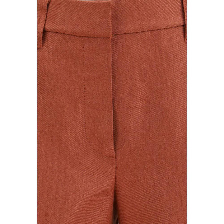 Brunello Cucinelli Multicolor Linen Casual Pants