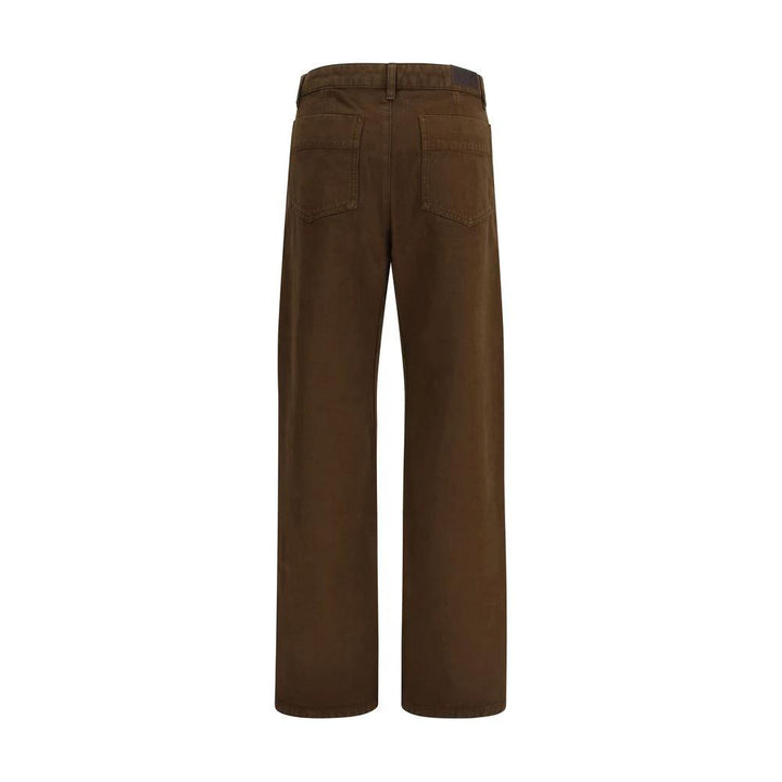 Lemaire Brown Cotton Casual Pants