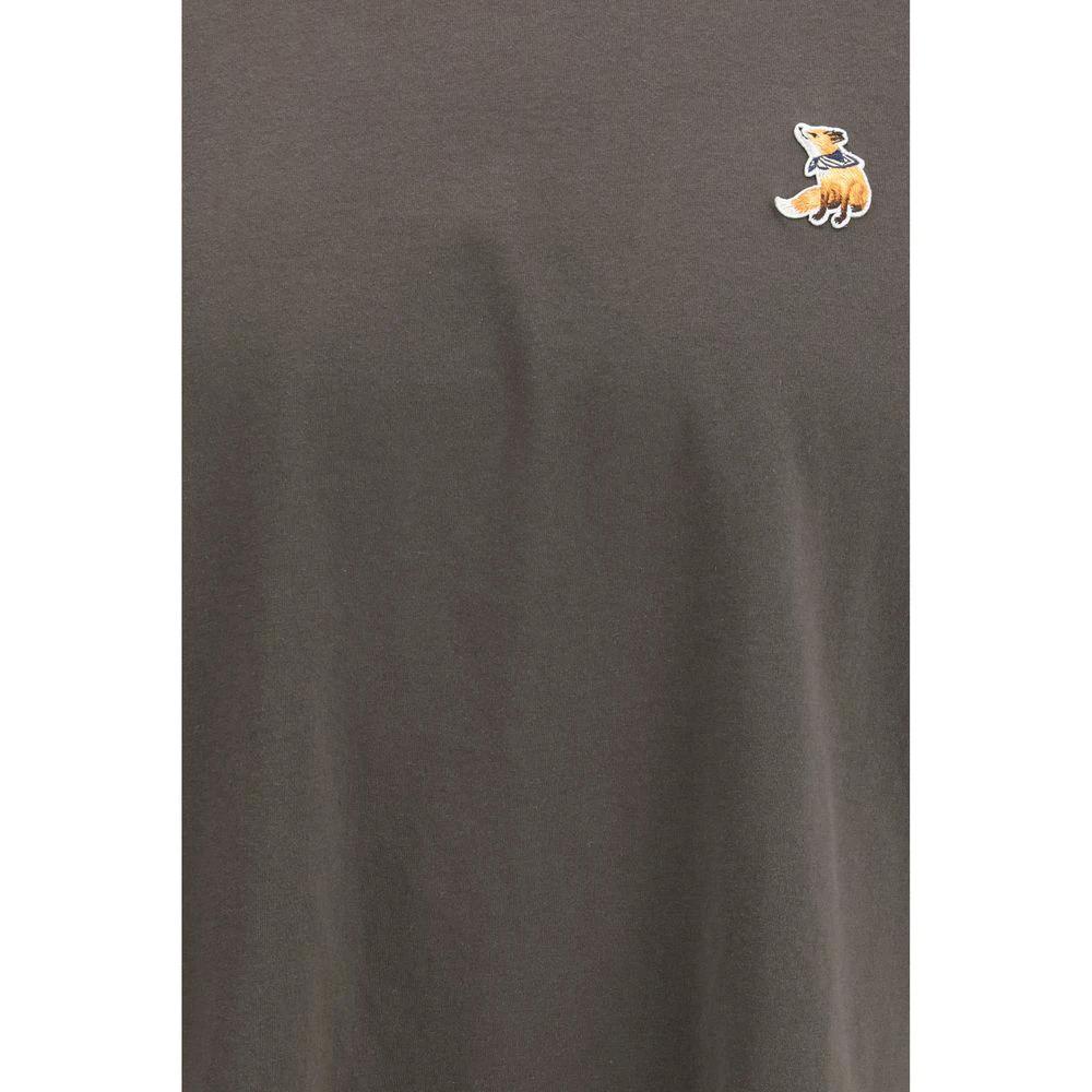 Maison Kitsuné Brown Cotton T-Shirt