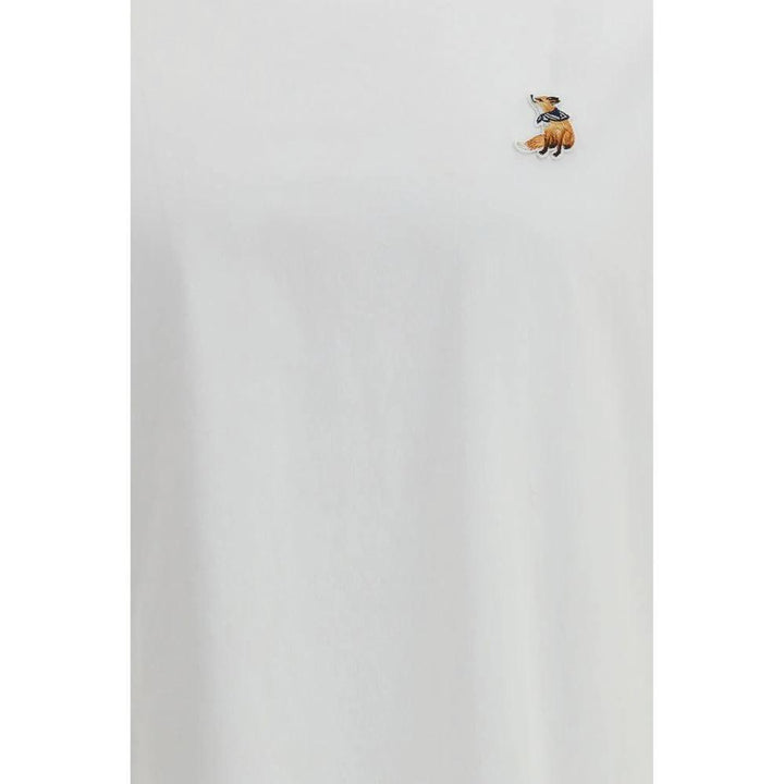 Maison Kitsuné White Cotton T-Shirt