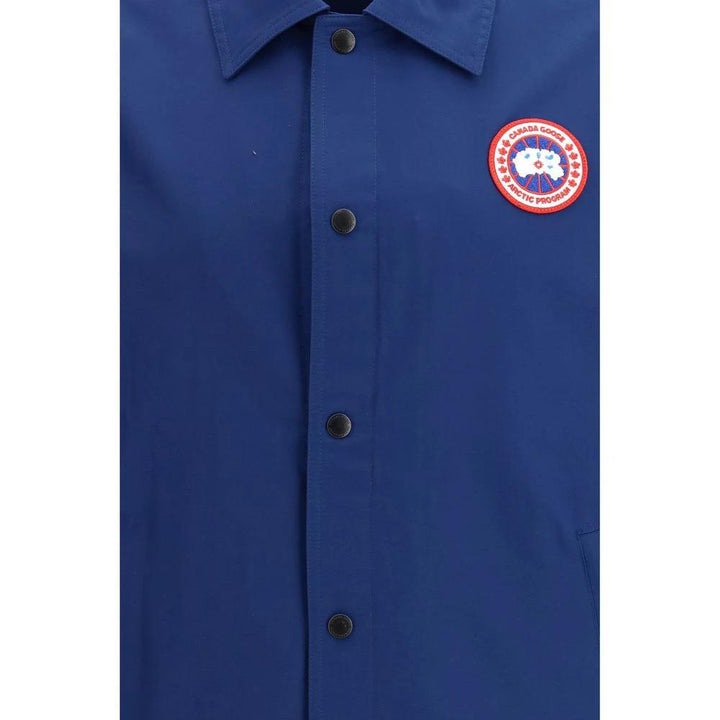Canada Goose Blue Cotton Coat