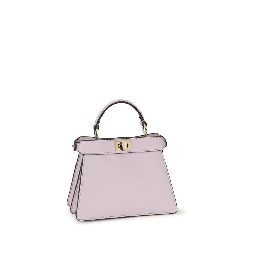 Fendi Purple Calf Leather Bos Taurus Handbag